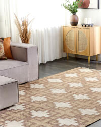 MAXISHOP Italia Collection Covor KONURTAY Bej 200 x 300 cm Iuta (488765) Covor