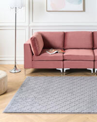 MAXISHOP Italia Collection Covor din blana sintetica GHARO Gri 160 x 230 cm (486529) Covor