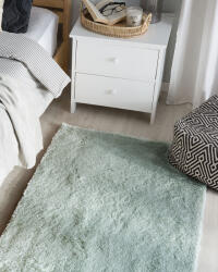 MAXISHOP Italia Collection Covor shaggy EVREN Verde menta 80 x 150 cm (475072) Covor