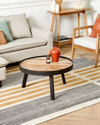 MAXISHOP Italia Collection Covor KATRA Bej 200 x 300 cm Bumbac (484768) Covor