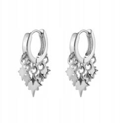 Ezüst karikás fülbevaló
