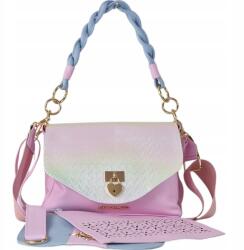 Massimo Connti Massimo Contti kézitáska, postás táska, cserélhető, rózsaszín, öko bőr (751R)