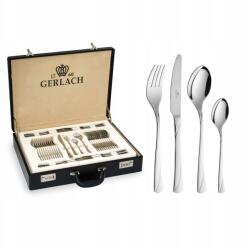 Gerlach Valor Evőeszköz 68 El Fényes Bőrönd /12 Személyes (58C68W)