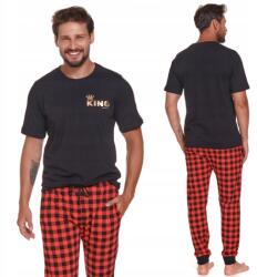 Doctor Nap férfi pamut pizsama Royal 4360 méret XXL