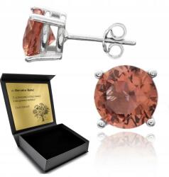 Ottomania Ezüst Fülbevaló 925 Zultanittal Női Kis Kerek Kézműves Gravírozás (507k)