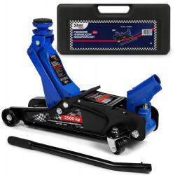 SilverTools Alacsony Profilú Hidraulikus Emelő 2, 5 T Kofferben Forgatható Fogantyú (S10662)