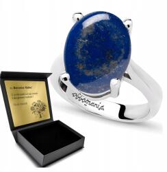 Ottomania Ezüst Gyűrű 925 Lapis Lazuli Kő Ékszer Nőknek Gravírozás (R161p_15r)