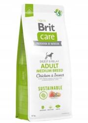 Brit Care Sustainable Adult közepes termetű kutyáknak 12 kg