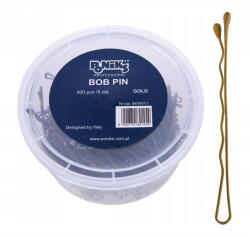 Ponik's Fodrász Hajcsat Arany Golyóval 300db 5cm Poniks