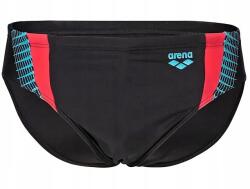 arena Férfi úszónadrág Arena Threefold Brief R Black/Anguria 44-es méret