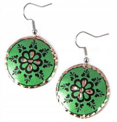 Ottomania Réz Fülbevaló, Keleti, Kézzel Készített, Törökországban, Női (miedz-30k_4)