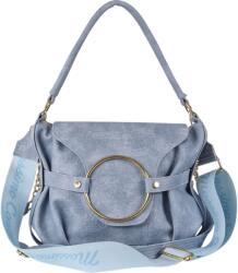 Massimo Connti Massimo Contti kézitáska postás táska kék farmer Ökológiai (769J)