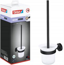 tesa Wc kefe öntapadós lógó Tesa Moon Black fürdőszobai fém (40561-00000-00)