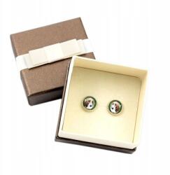  Basset Fülbevalók a dobozban Az Ön fényképe Handmade