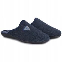  Férfi papucs Neles T93-724B Marino sötétkék filc MÉRET. 45 (T93-724B MARINO)