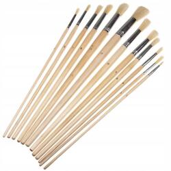 Phoenix Kerek sörtéjű ecsetek 12 db-os festőecset készlet Phoenix ( Pędzle szczecinowe okrągłe 12szt. Phoenix)