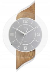 JVD Csendes Üveg Fa Falióra NS22004.78 (NS22004.78)