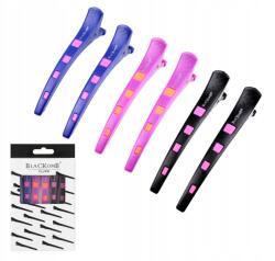 Ponik's Csipeszek Hajcsatok Fodrász mandzsettagombok Szilikon Erős 6 db