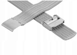 Bisset Ezüst Mesh Karkötő 16 mm-ES Karórához BM-105/16 (BM-105/16 SILVER MAT)