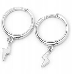 Ottomania Ezüst Fülbevaló 925 Villám Villám Finom Ajándék Női Gravírozás (#w19k)