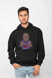  D&b Unisex Hoodie ME00004 Meme Fekete-Méret S