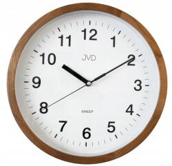 JVD Jól Olvasható Fából Készült Csendes Falióra NS19019.11 (NS19019.11)