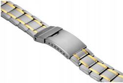 Bisset Kétszínű Karkötő 24 mm-ES Karórához BR-122/24 (BR-122/24 TT GOLD)