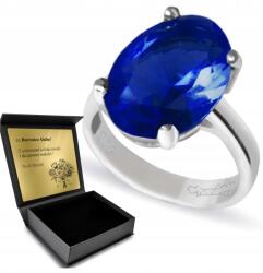 Ottomania 925 Ezüst Gyűrű Zafírral Női Ékszer Gravírozás Ajándék (R037p_26r)