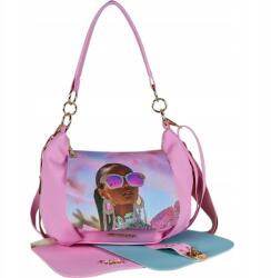 Massimo Connti Massimo Contti kézitáska postás táska cserélhető fedél rózsaszín Ökológiai bőr (738R)