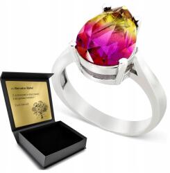 Ottomania 925-ÖS Ezüst Gyűrű Ametrinnal Női Ékszer Gravírozás Ajándék (R051p_21r)