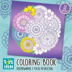 Stnux Színezőkönyv Metál rózsaszín zöld (5901583298905)