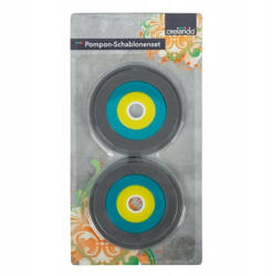 Crelando pompon készítő sablon készlet