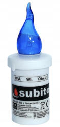 Subito Led Mécses S-5 Subito Kék láng effekt (7538)