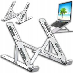 Korbi laptop vagy tablet állvány, alumínium, állítható, erős (Stolik pod laptop regulowany Korbi)