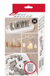 Rayher Öntőformák Rayher Szürke Betűk 2 Db