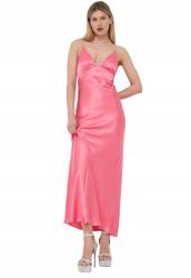 Bardot Szatén Ruha Vállpántokkal Rózsaszín 38 I1H