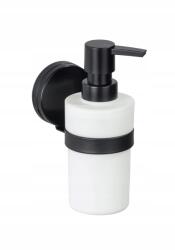 WENKO Kézi fali szappanadagoló Wenko 220 ml fehér, fekete (24896100)