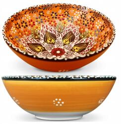 Ottomania Tál Kerámia Tál Kézzel Festett Dekoratív Nagy 21CM 1, 5L (Ceramika turecka naczynia malowane zdobione)