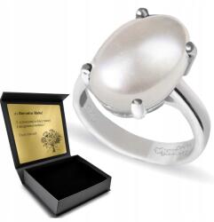 Ottomania Ezüst Gyűrű 925 Gyöngy Gyönyörű Ékszer Nőknek Gravírozás Ajándék (R088p_10r)