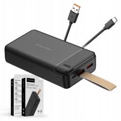 Krüger&Matz PowerBank Kruger&Matz 30000 mAh Li-ion Qc és Pd funkcióval (KM0907.1)