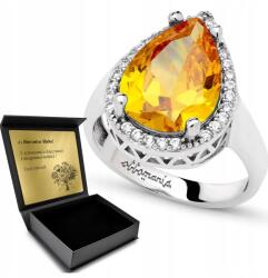 Ottomania Ezüst Gyűrű 925 Cirkónia Ékszer Női Gravírozás Ajándék (R106p_14r)