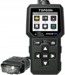 Topdon AL400 autós kódolvasó szkenner, OBD2, 2.4" kijelző, DTC keresés (AL400)