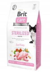 Brit Care macskatáp Gf sterilizált érzékeny bőrűeknek 7 kg