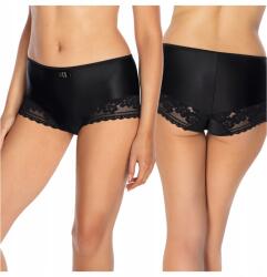Róża Sima Bugyi Női magas derekú csipkével díszített Gizela fekete M
