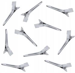 Ponik's Fém Hajformázó Csipesz Fodrász Gombok Csatok 10db 4, 5cm