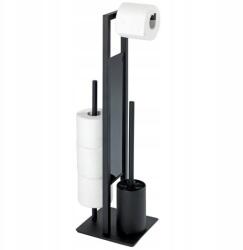 WENKO Wc-papír Tartó Állvány Wc Kefe 3az1ben Wenko (23708100)