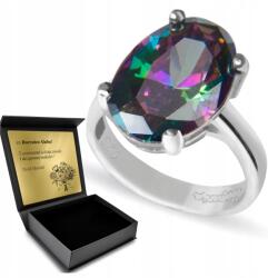 Ottomania 925-ÖS Ezüst Gyűrű Misztikus Topázzal Női Ékszer Gravírozás (R035p_14r)