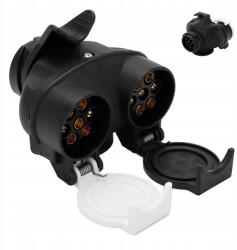 Dugó És Aljzat Adapter Átalakító 13-7 Pin N/s Típusú Vízálló Utánfutóhoz