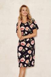 Taro Női rövid ujjú hálóing 3134 S/s 24 Peony, M, fekete (KOSZULA TARO 3134 PEONY M)