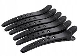 Ponik's Fodrász Csipeszek Hajcsatok Fekete 6 db 12cm Poniks